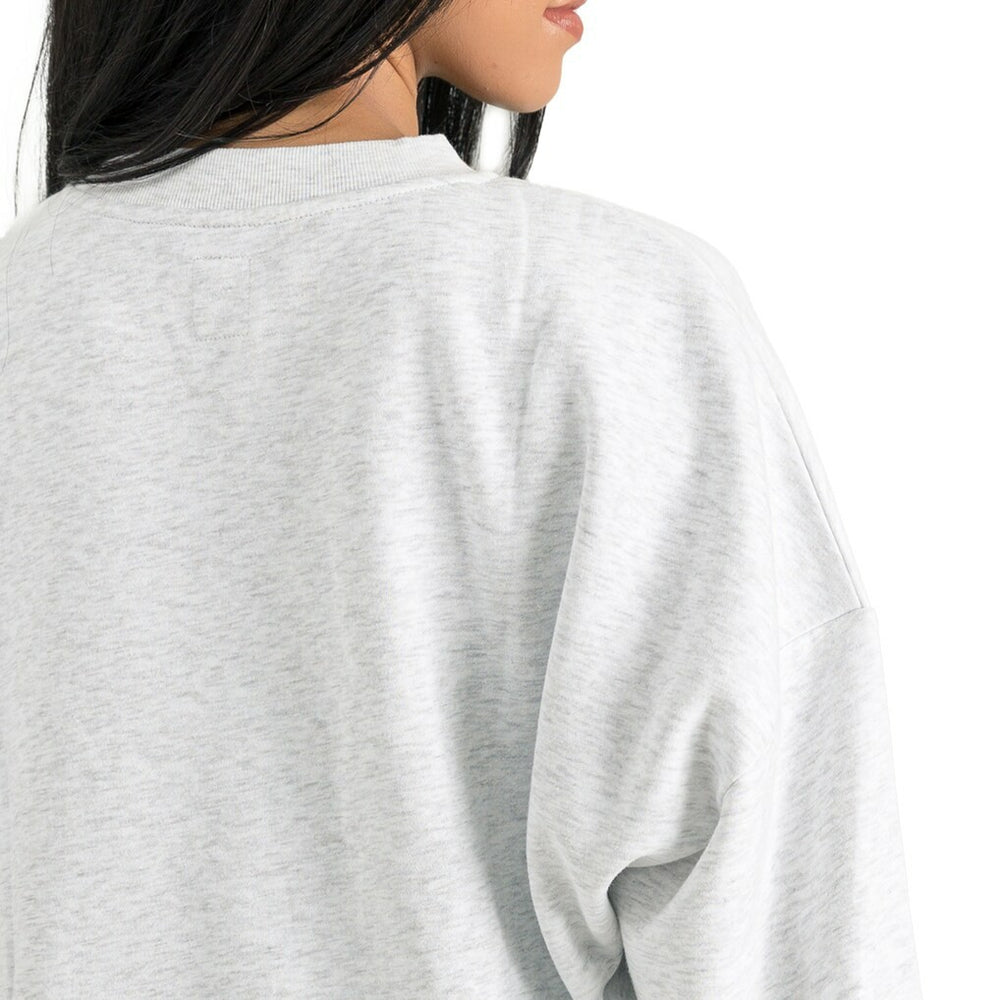 Buffalo Bills Gameday Couture Women's Heritage Premium Fleece Pullover Sweatshirt Gray