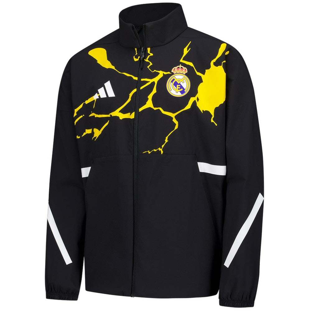 Real Madrid x Marvel Youth Anthem Full-Zip Jacket Black