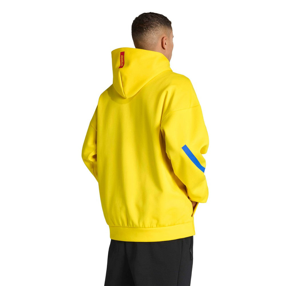 Club America 2025/26 Club Anthem Full-Zip Hooded Jacket Yellow