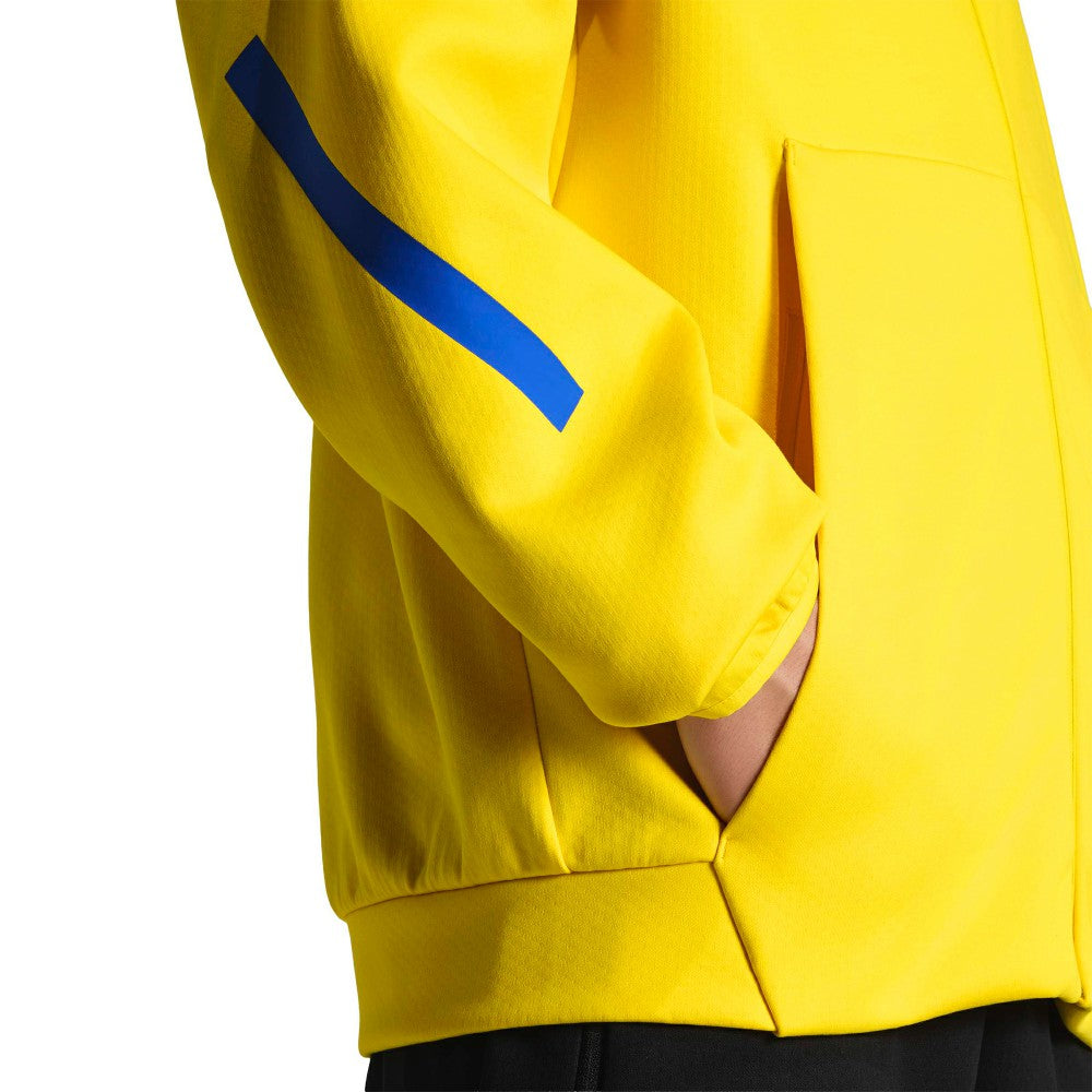 Club America 2025/26 Club Anthem Full-Zip Hooded Jacket Yellow