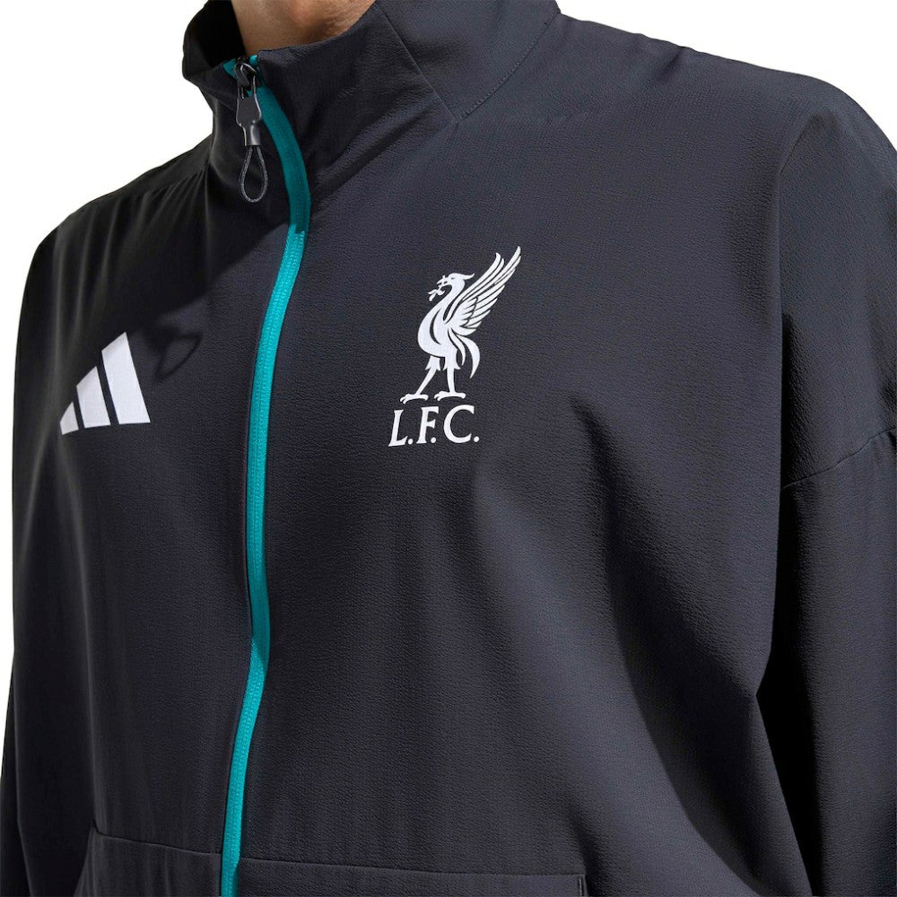 Liverpool 2025/26 Club Anthem Full-Zip Jacket Black sale