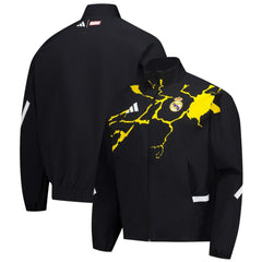 Real Madrid x Marvel Anthem Full-Zip Jacket Black