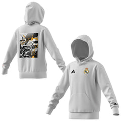 Real Madrid x Marvel Youth Hoodie White