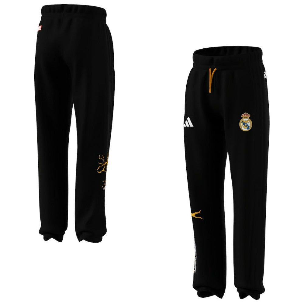 Real Madrid x Marvel Youth Track Pants Black