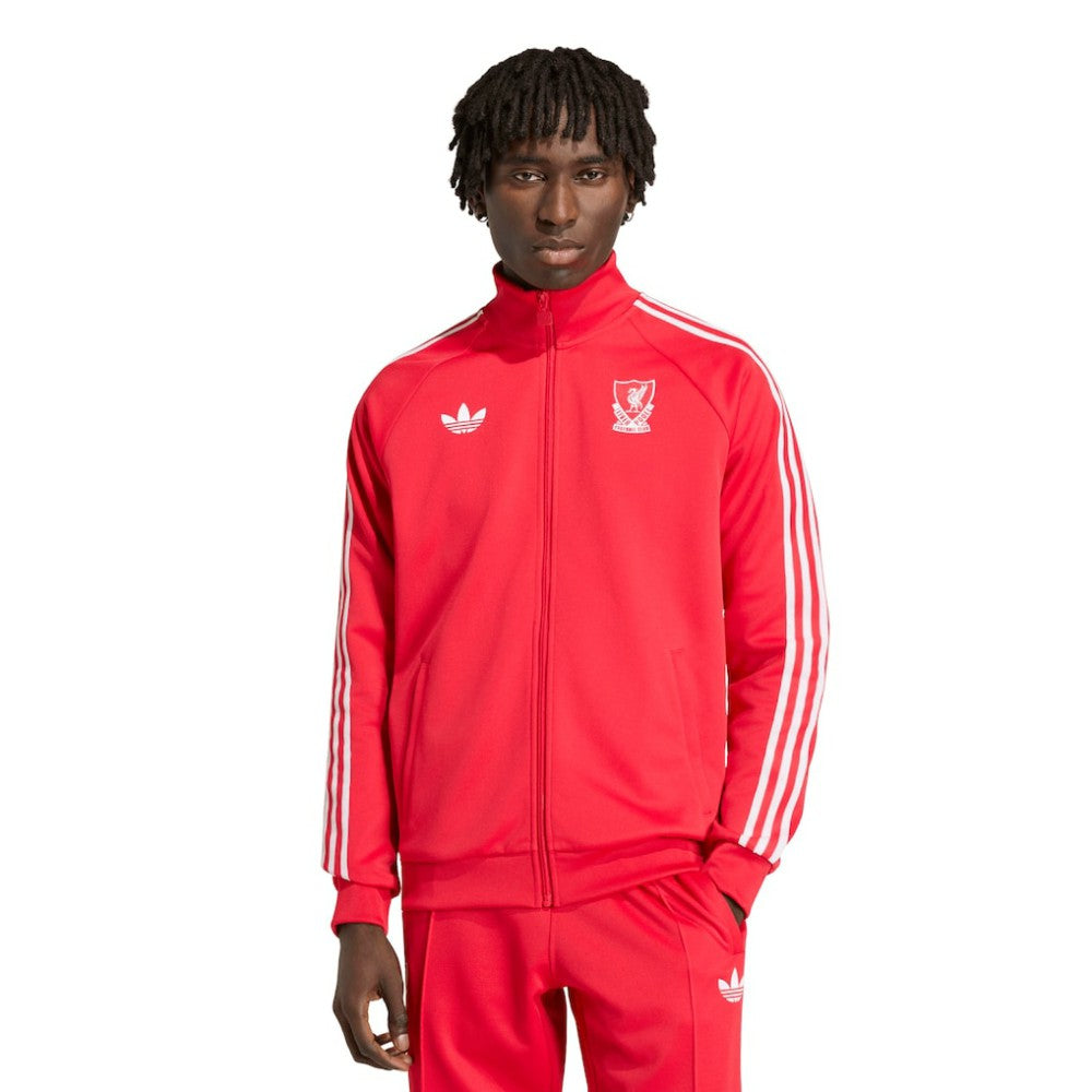 Liverpool Originals Culturewear Full-Zip Track Jacket Red