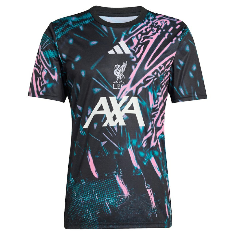 Liverpool 2025/26 Pre-Match Training Jersey Black
