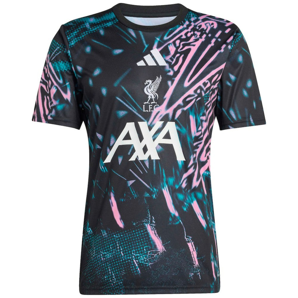 Liverpool 2025/26 Pre-Match Training Jersey Black