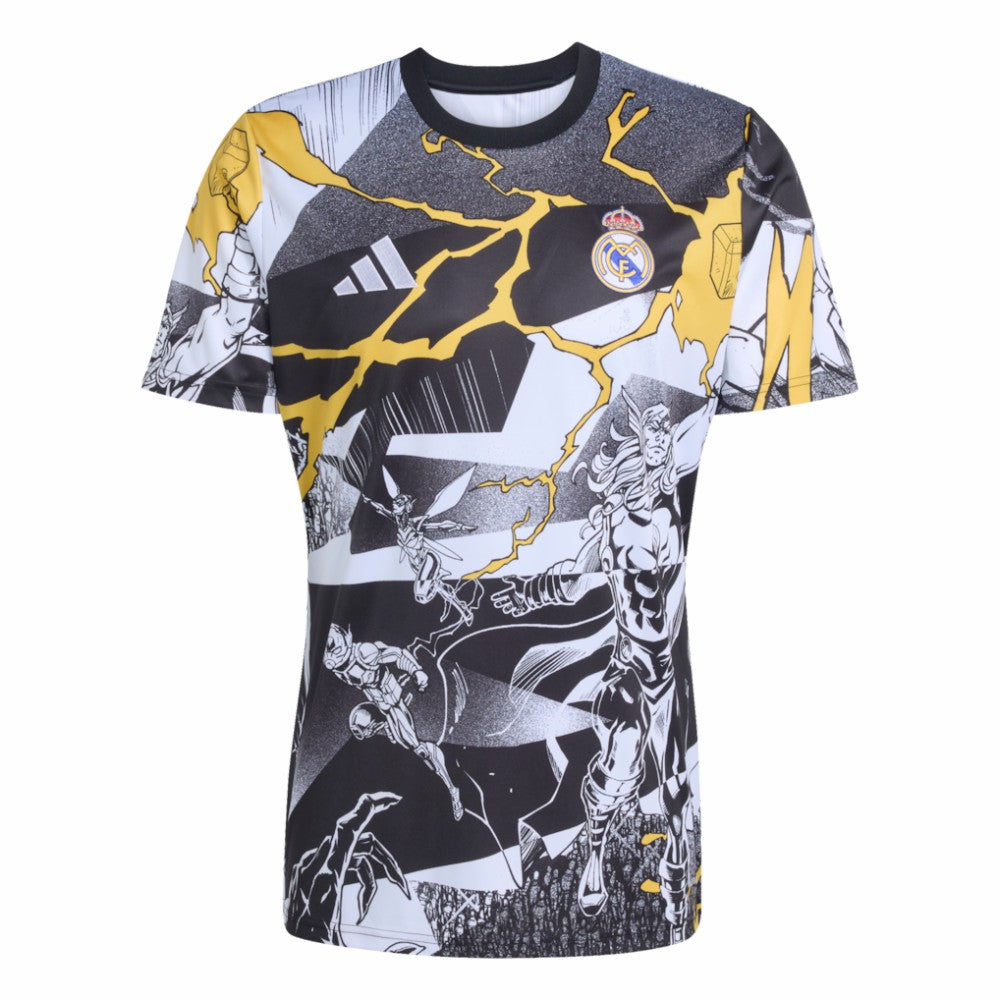 Real Madrid x Marvel AEROREADY 2025/26 Pre-Match Top White