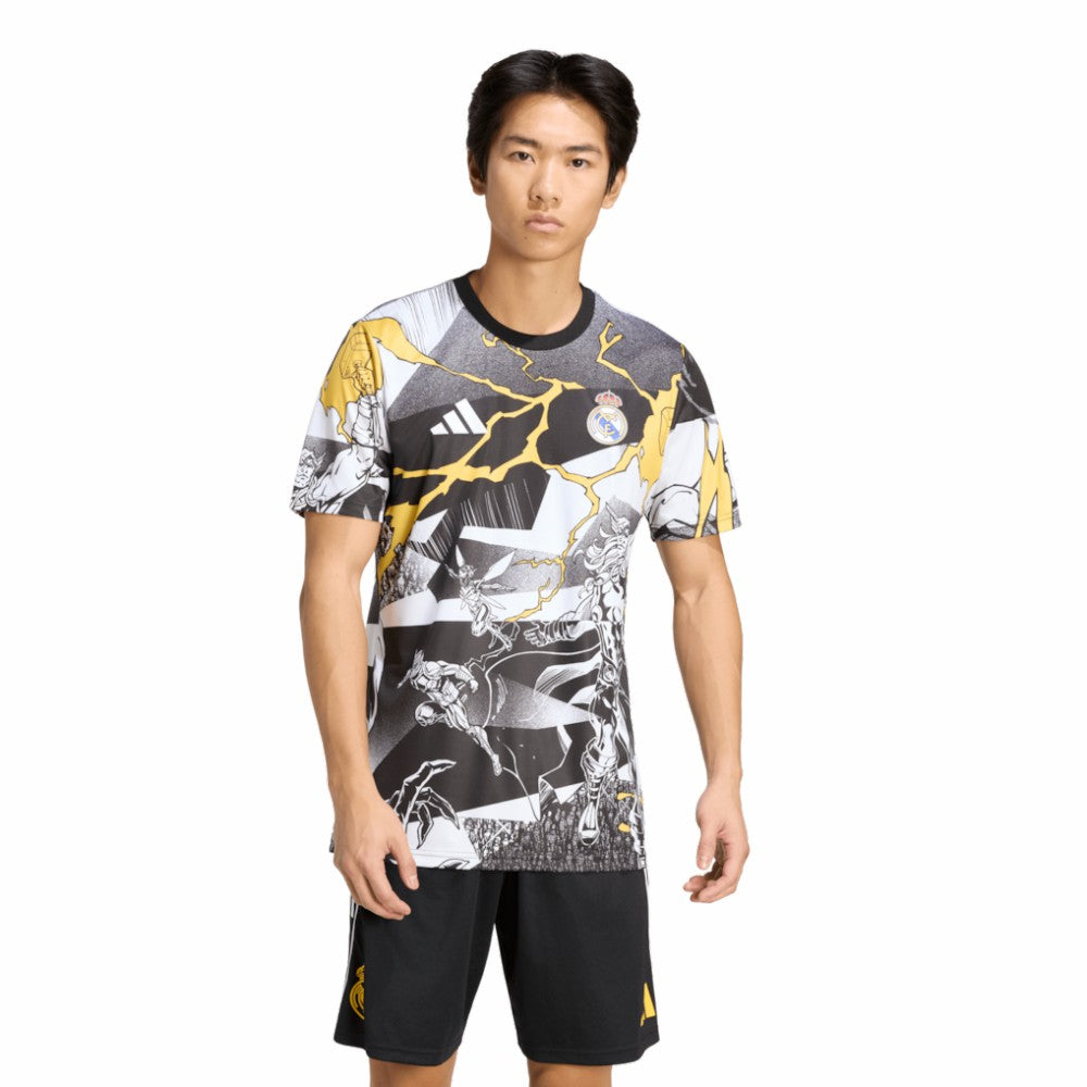 Real Madrid x Marvel AEROREADY 2025/26 Pre-Match Top White