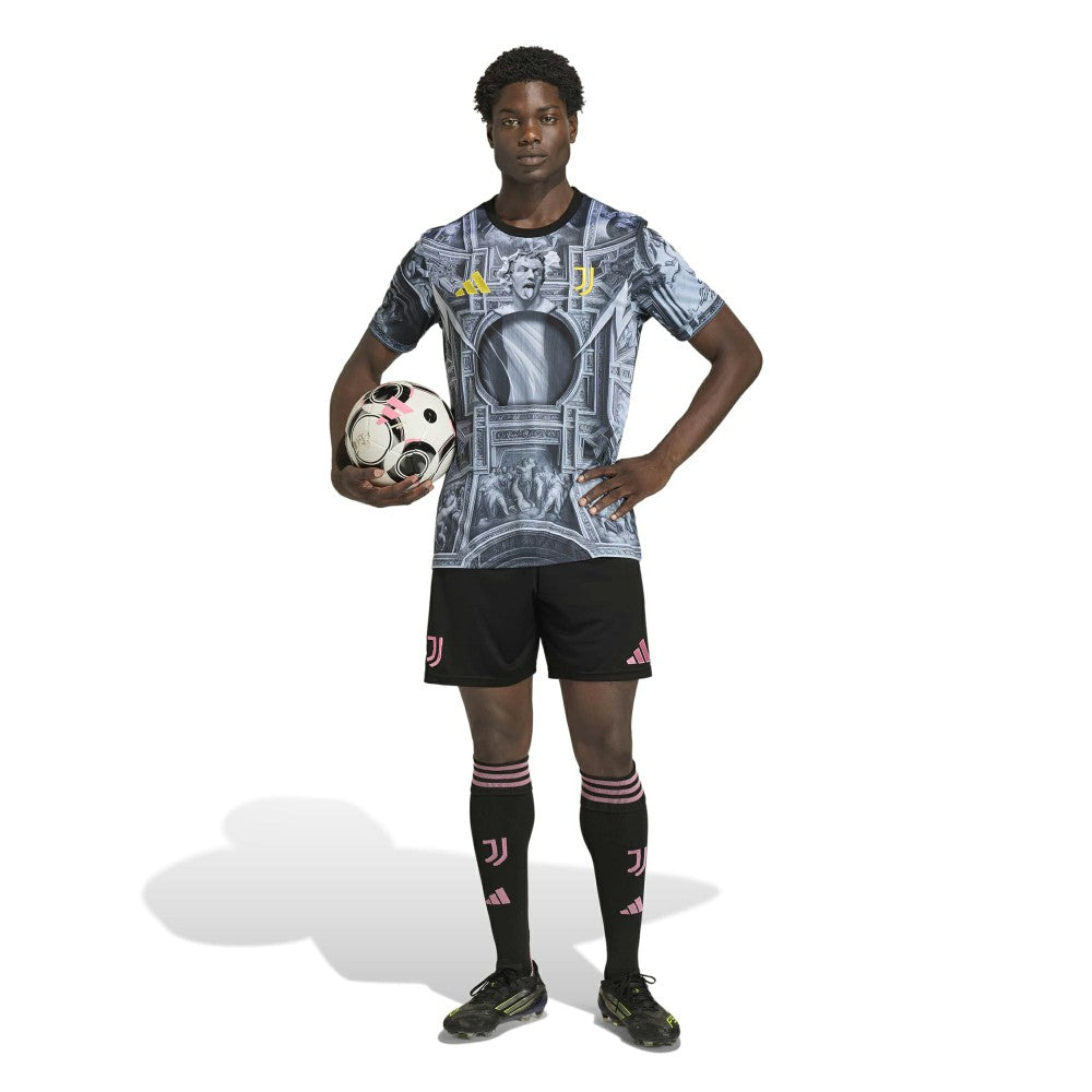 Juventus 2025/26 Pre-Match Training Jersey Black sale
