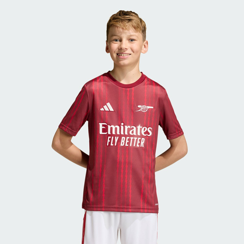 Arsenal Youth 2025/26 Pre-Match Training Jersey Red shop