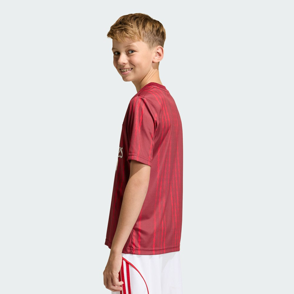 Arsenal Youth 2025/26 Pre-Match Training Jersey Red shop