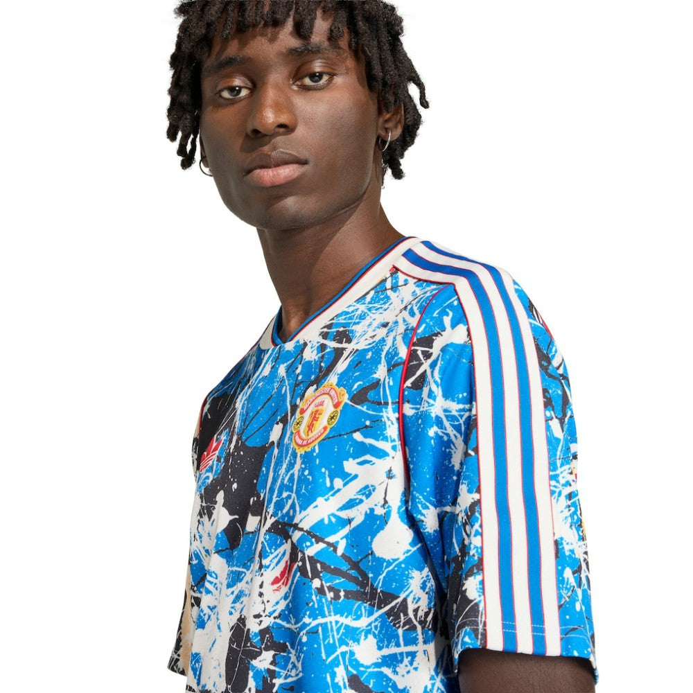 Manchester United X Stone Roses Replica Jersey Blue