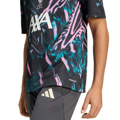 Liverpool Youth 2025/26 Pre-Match Training Jersey Black