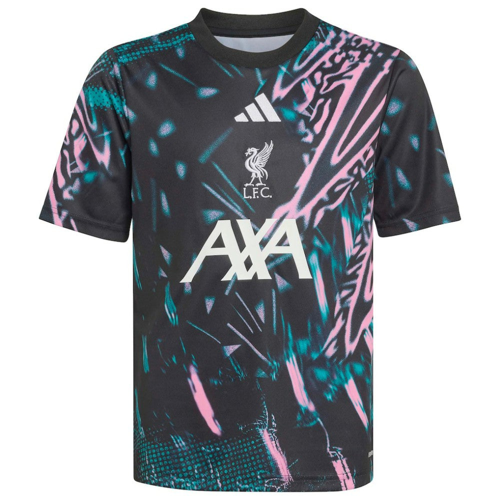 Liverpool Youth 2025/26 Pre-Match Training Jersey Black