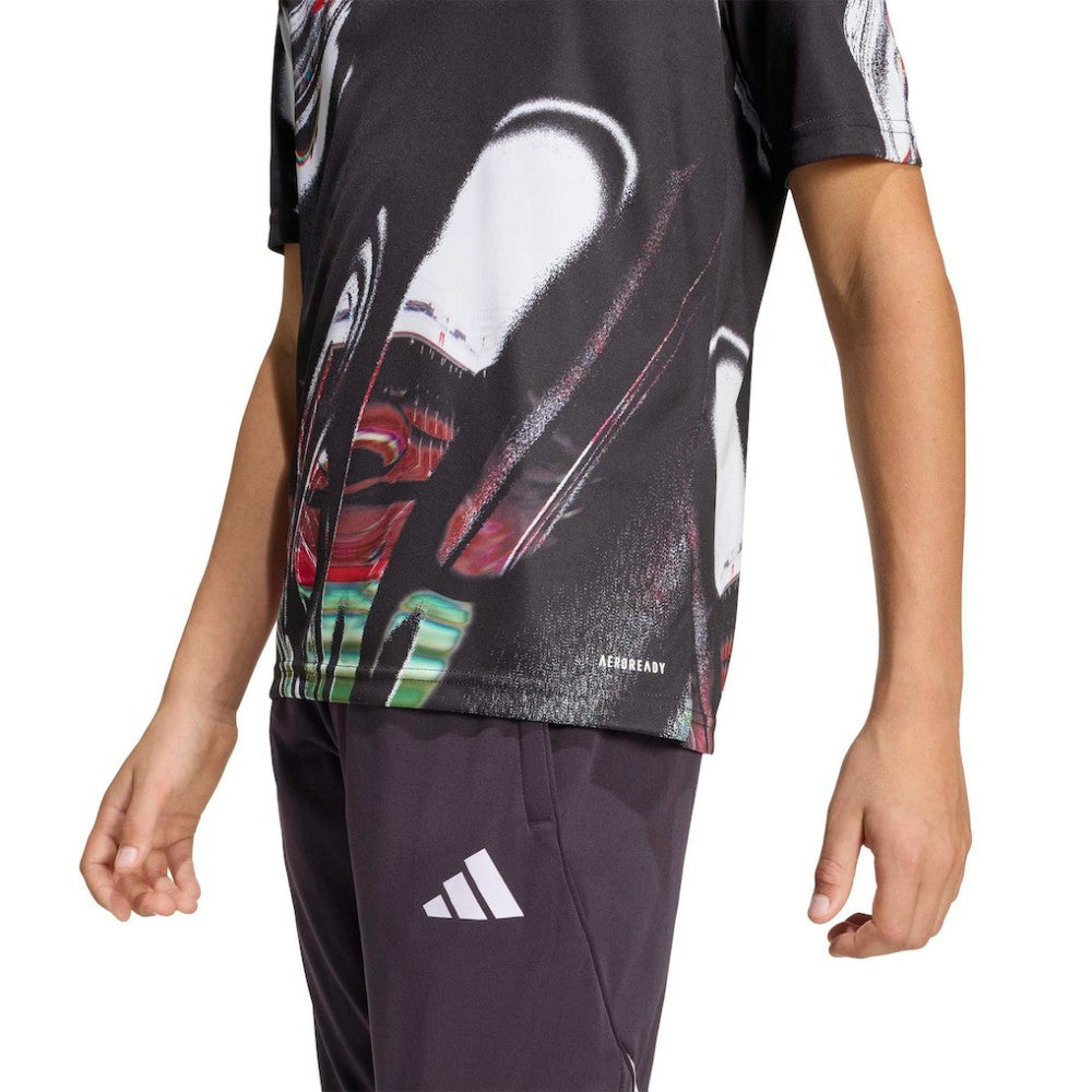 Manchester United Youth 2025/26 Pre-Match Training Jersey Black