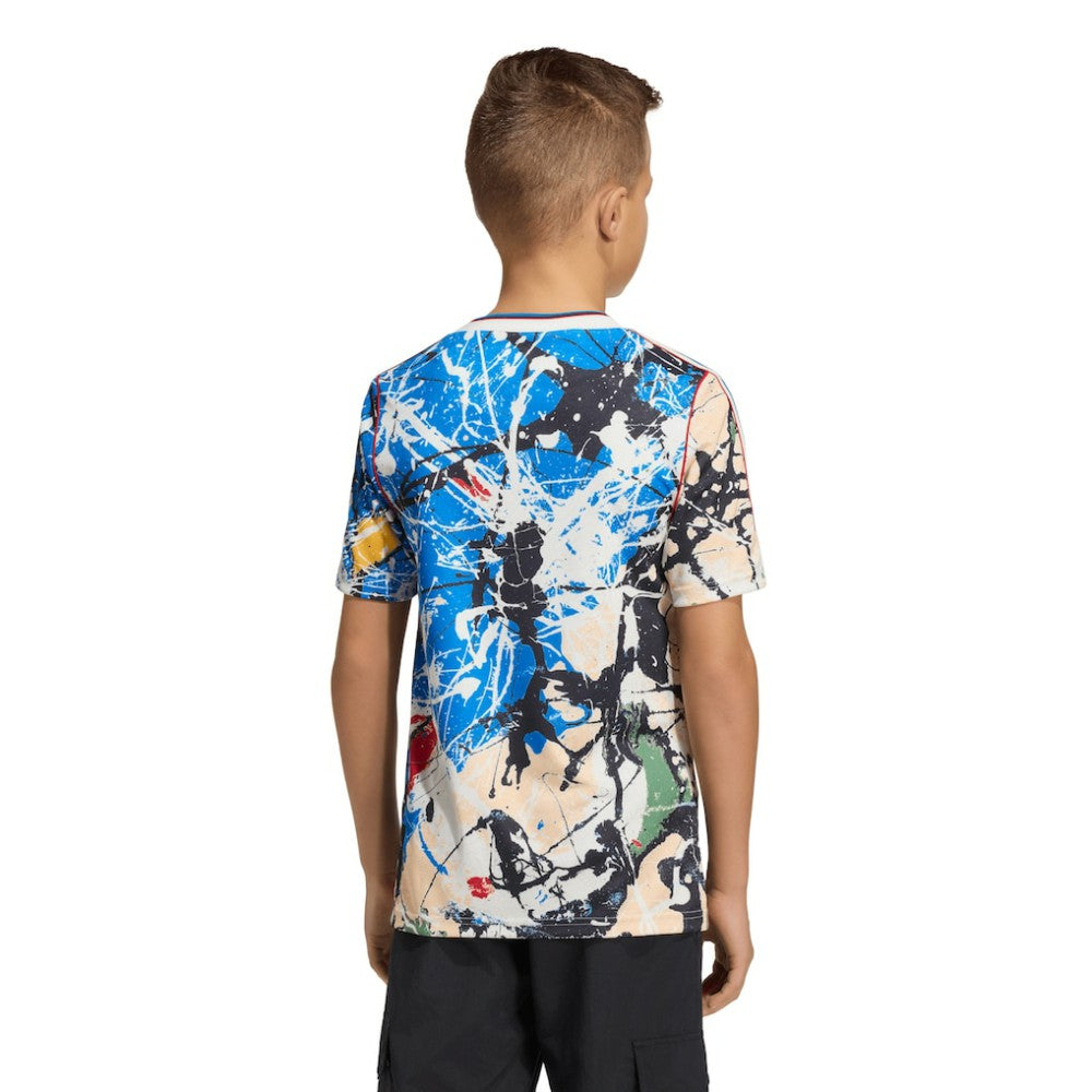 Manchester United X Stone Roses Youth Replica Jersey Blue