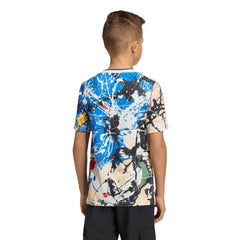 Manchester United X Stone Roses Youth Replica Jersey Blue
