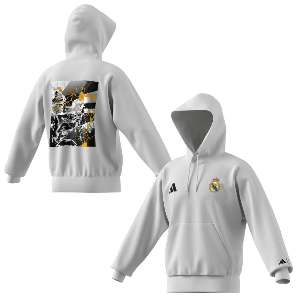 Real Madrid x Marvel Hoodie White