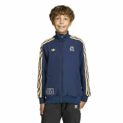 Club America Youth Terrace Icons Full-Zip Track Top Navy
