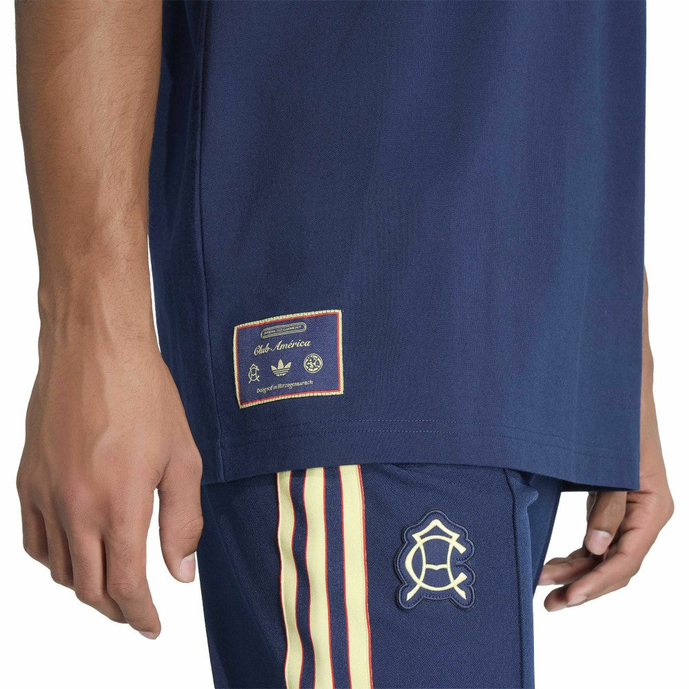 Club America Terrace Icons T-Shirt Navy shop