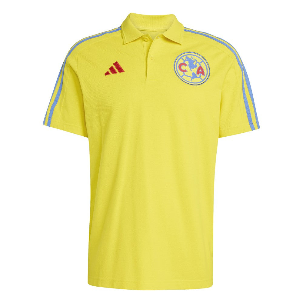 Club America 2025/26 DNA Alphaskin Polo Yellow shop