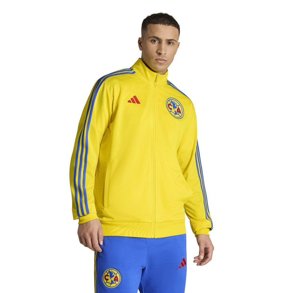 Club America 2025/26 DNA Alphaskin Full-Zip Track Jacket Yellow