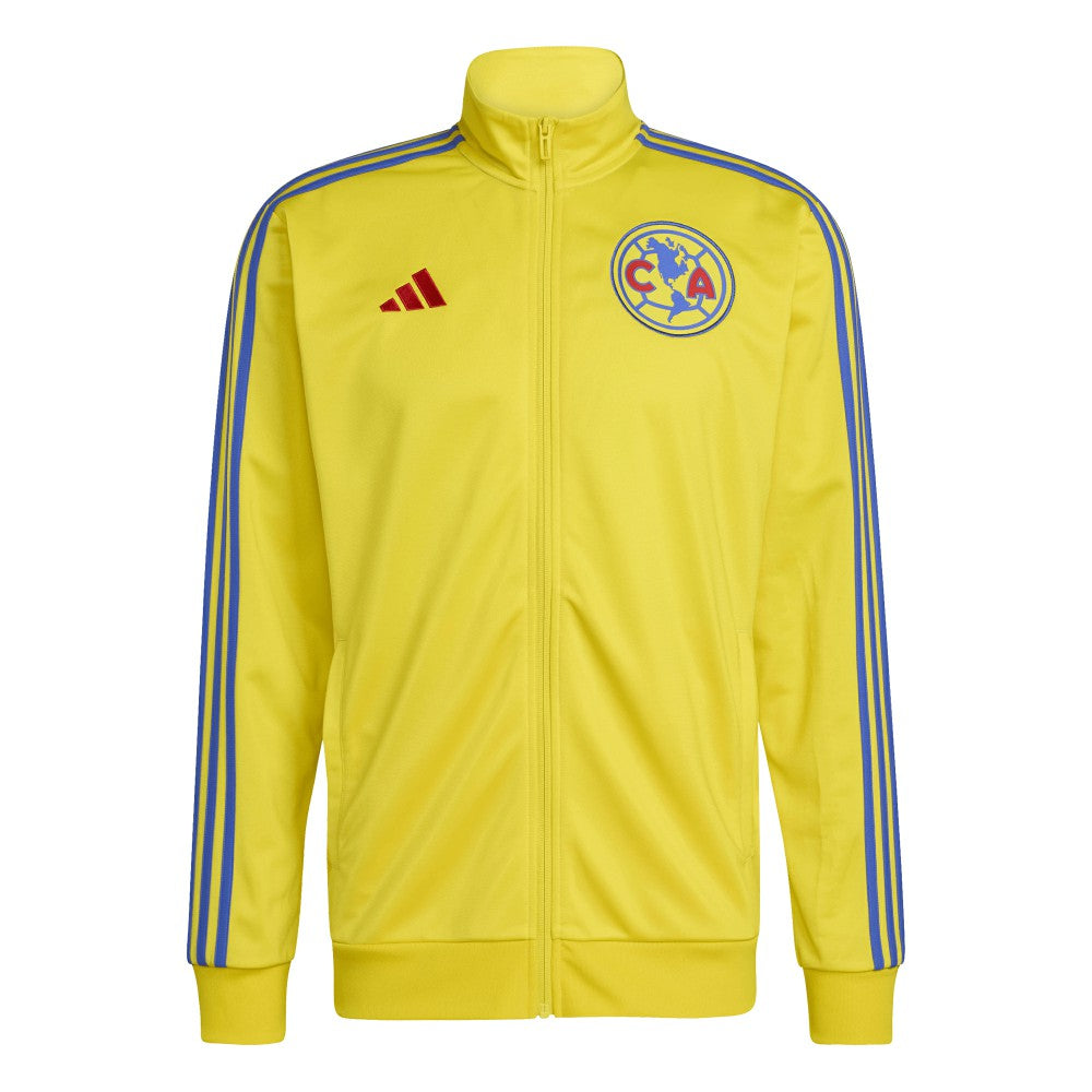 Club America 2025/26 DNA Alphaskin Full-Zip Track Jacket Yellow