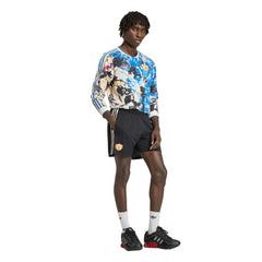 Manchester United X Stone Roses Long Sleeve Replica Jersey Blue