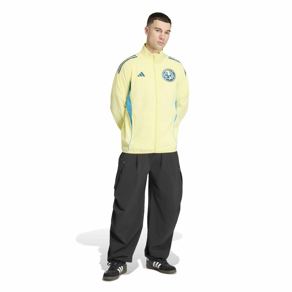 Club America Tiro 2025/26 Full-Zip Training Jacket Yellow