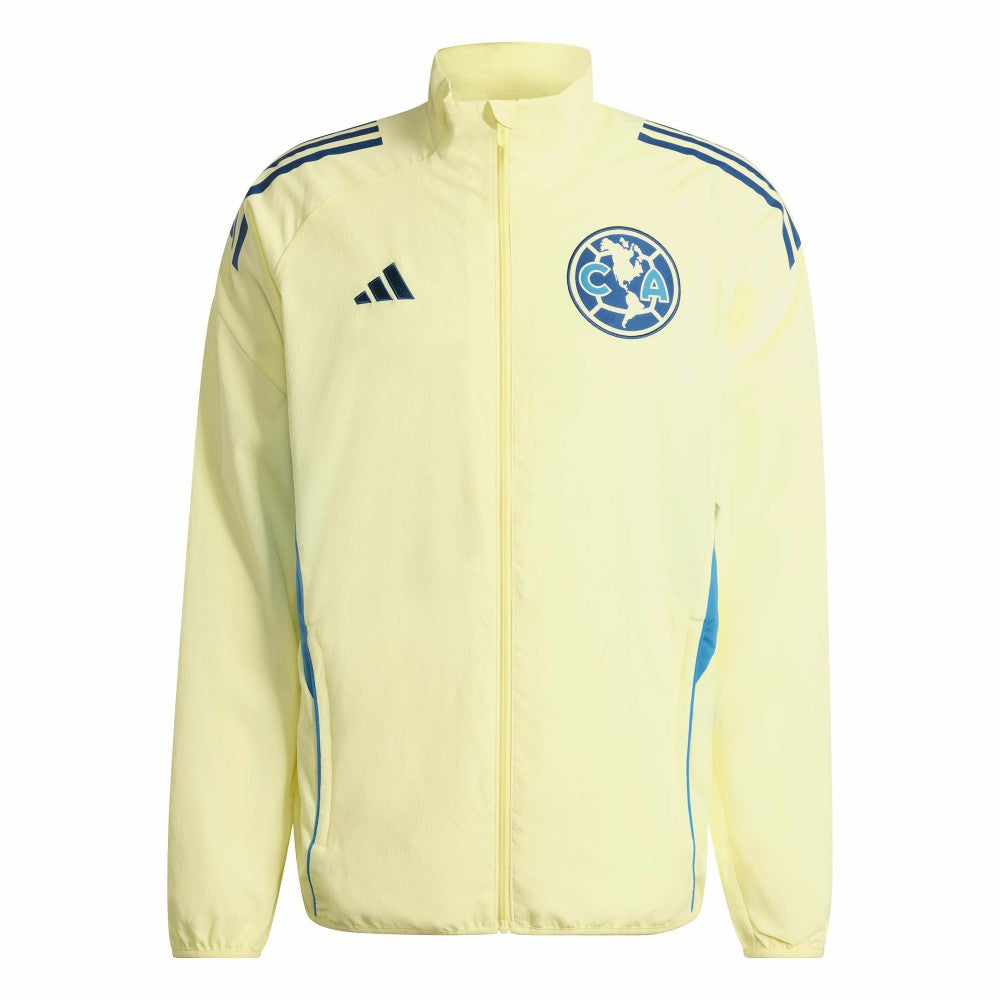 Club America Tiro 2025/26 Full-Zip Training Jacket Yellow