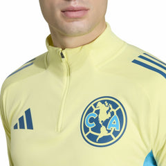 Club America Tiro 2025/26 AEROREADY Raglan Full-Zip Training Top Yellow