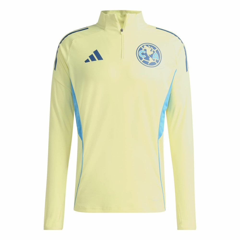 Club America Tiro 2025/26 AEROREADY Raglan Full-Zip Training Top Yellow