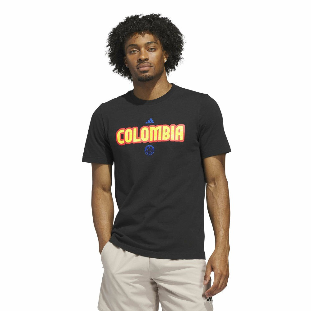 Colombia National Team Jersey Hook T-Shirt Black