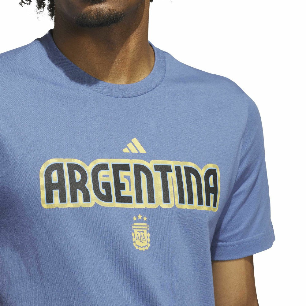 Argentina National Team Jersey Hook T-Shirt Blue