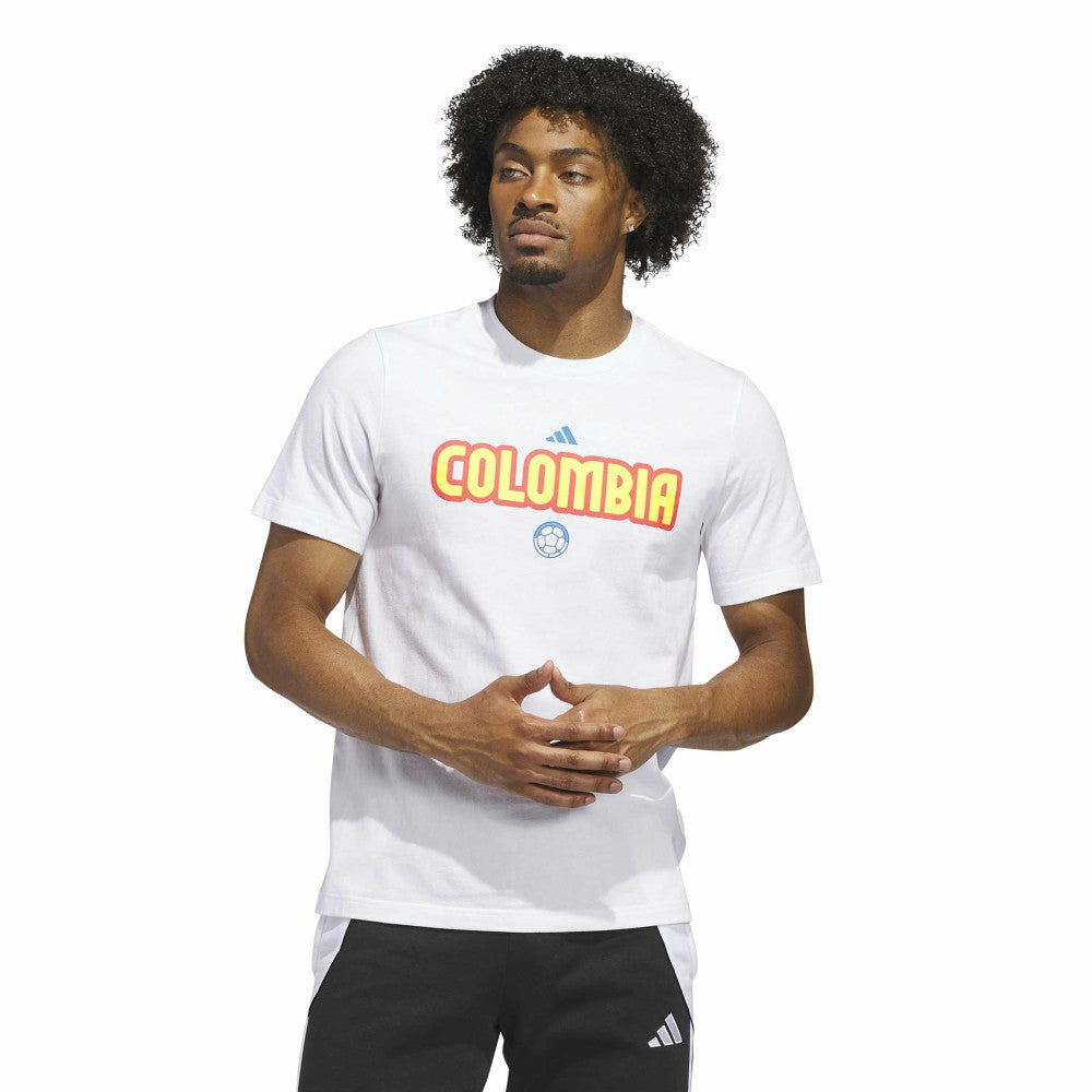 Colombia National Team Jersey Hook T-Shirt White sale