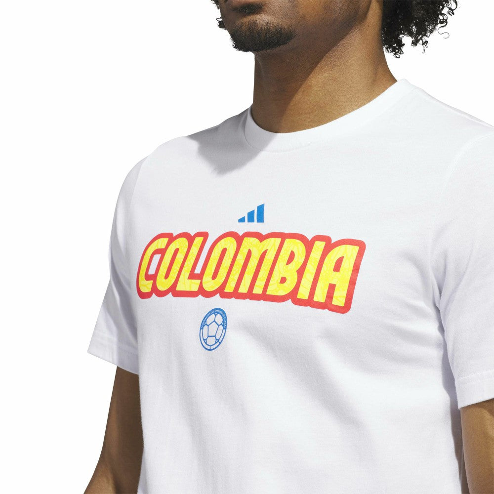 Colombia National Team Jersey Hook T-Shirt White sale