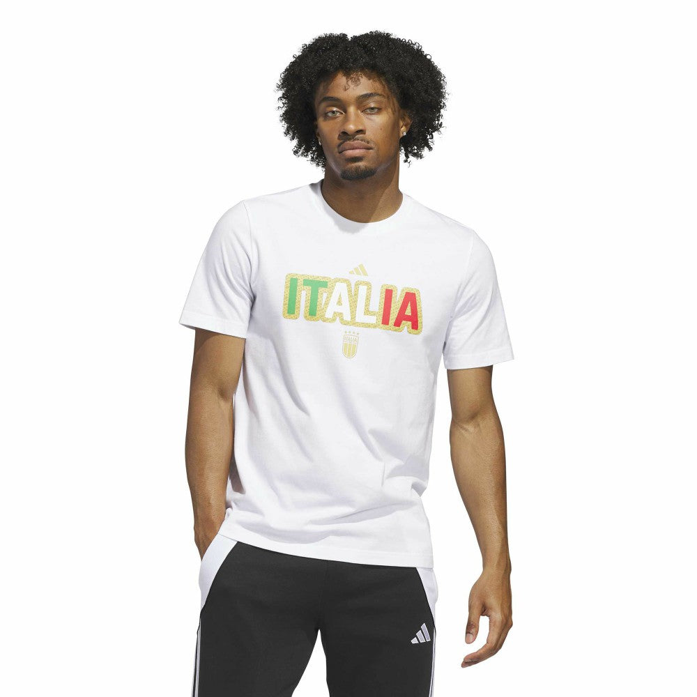 Italy National Team Jersey Hook T-Shirt White