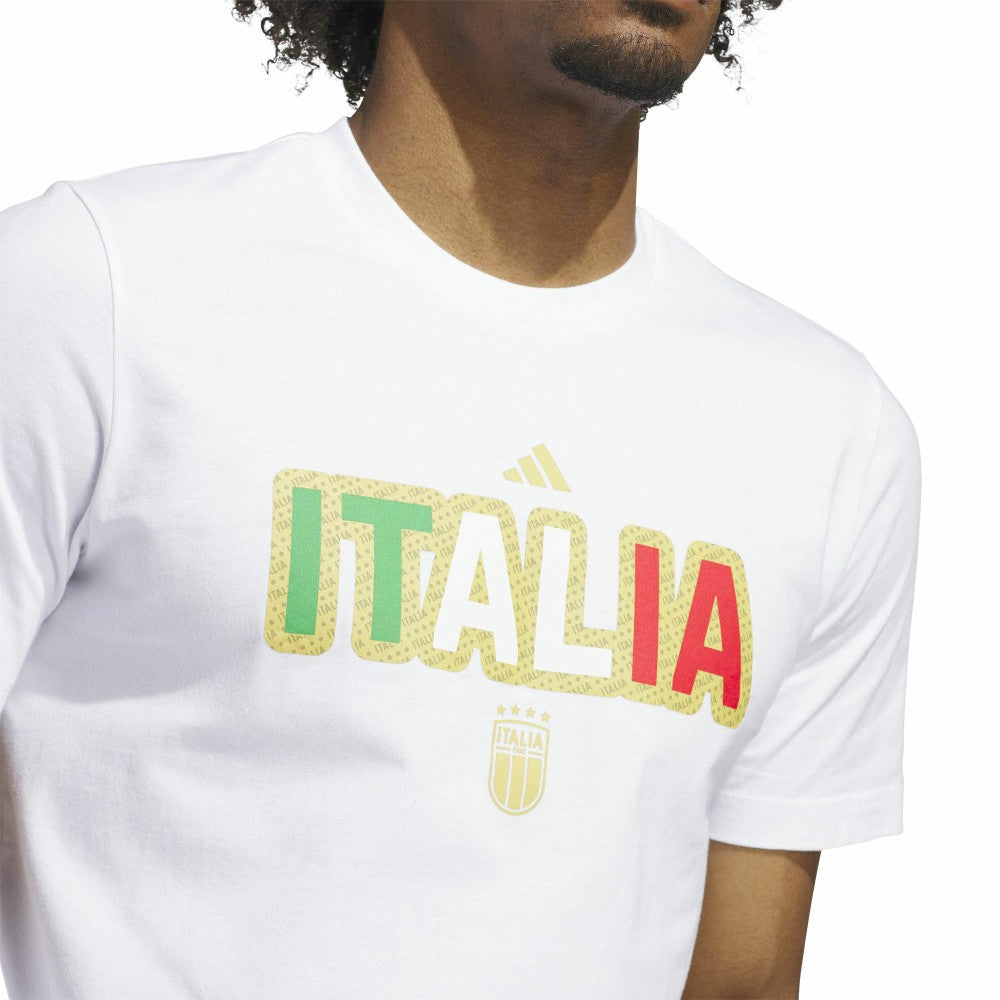 Italy National Team Jersey Hook T-Shirt White