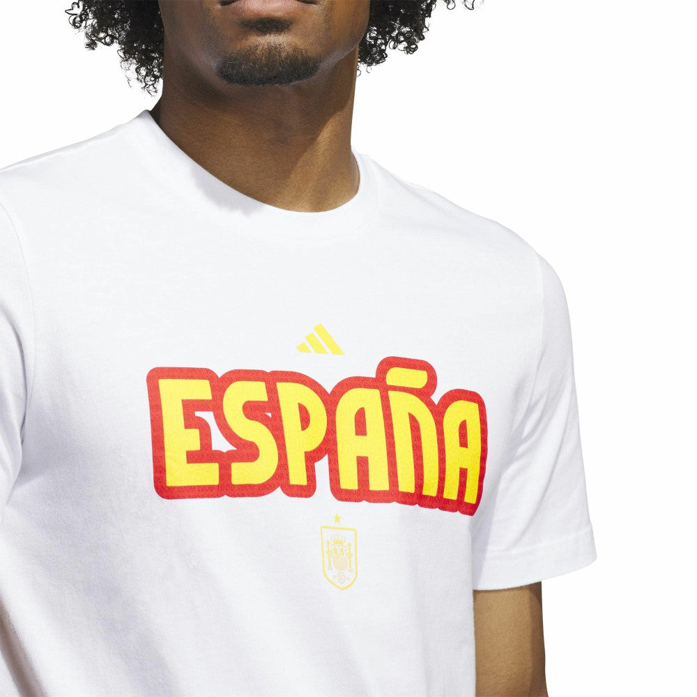 Spain National Team Jersey Hook T-Shirt White