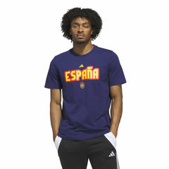 Spain National Team Jersey Hook T-Shirt Navy