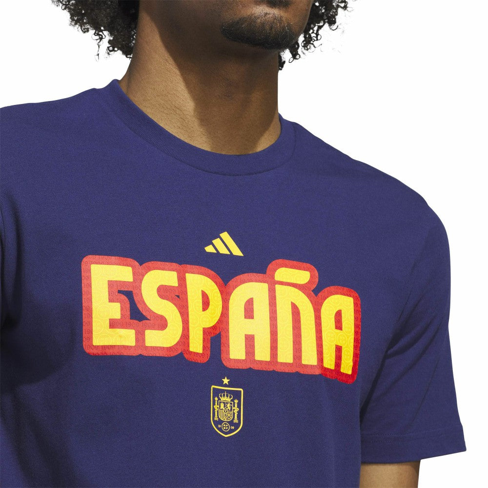 Spain National Team Jersey Hook T-Shirt Navy