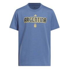 Argentina National Team Youth Jersey Hook T-Shirt Blue