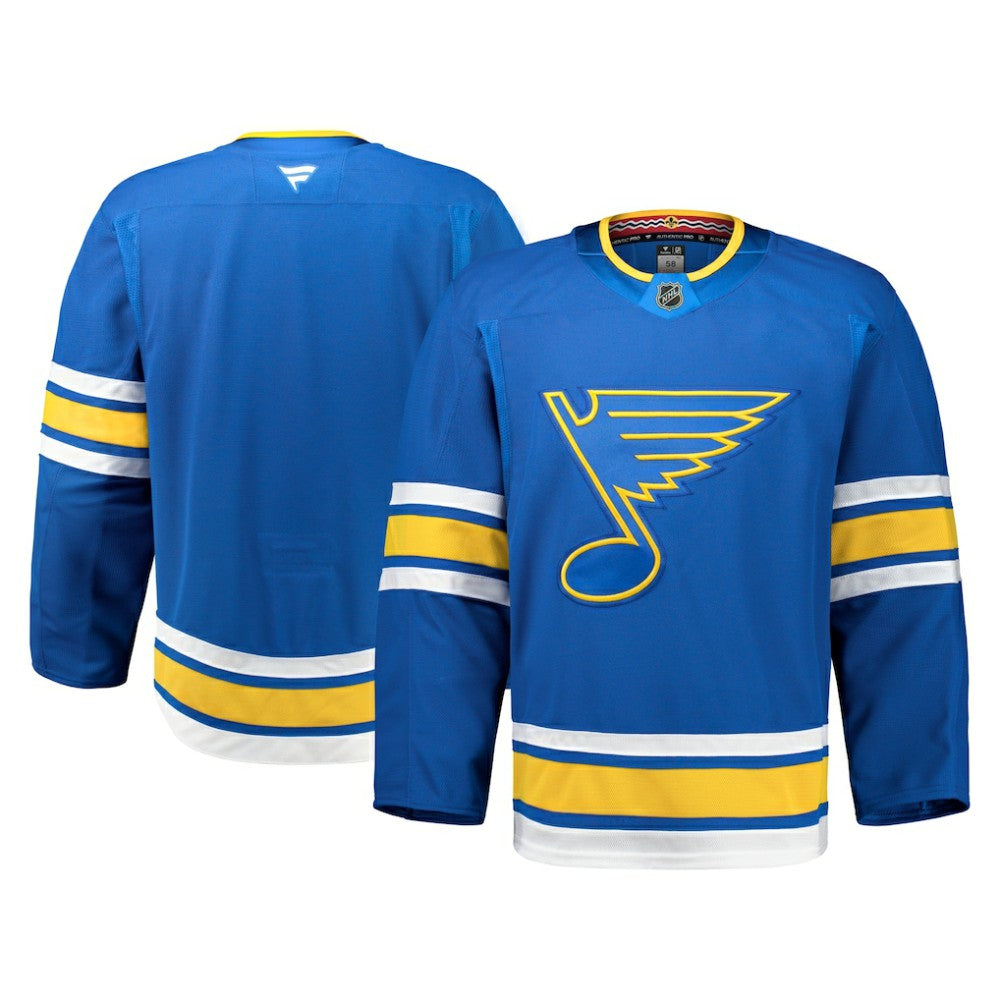 NHL St. Louis Blues Fanatics Home Authentic Pro Jersey - Blue