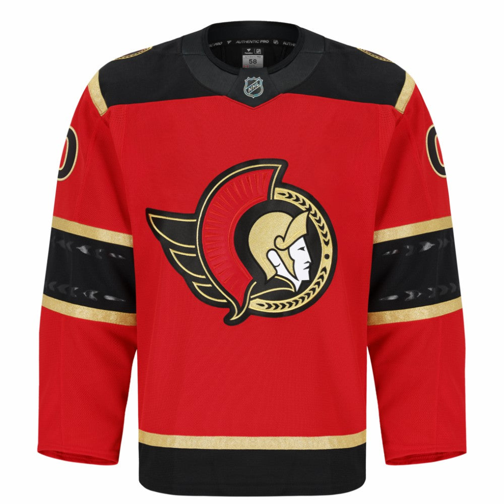 NHL,Custom Ottawa Senators Fanatics Alternate Authentic Pro Custom Jersey - Red