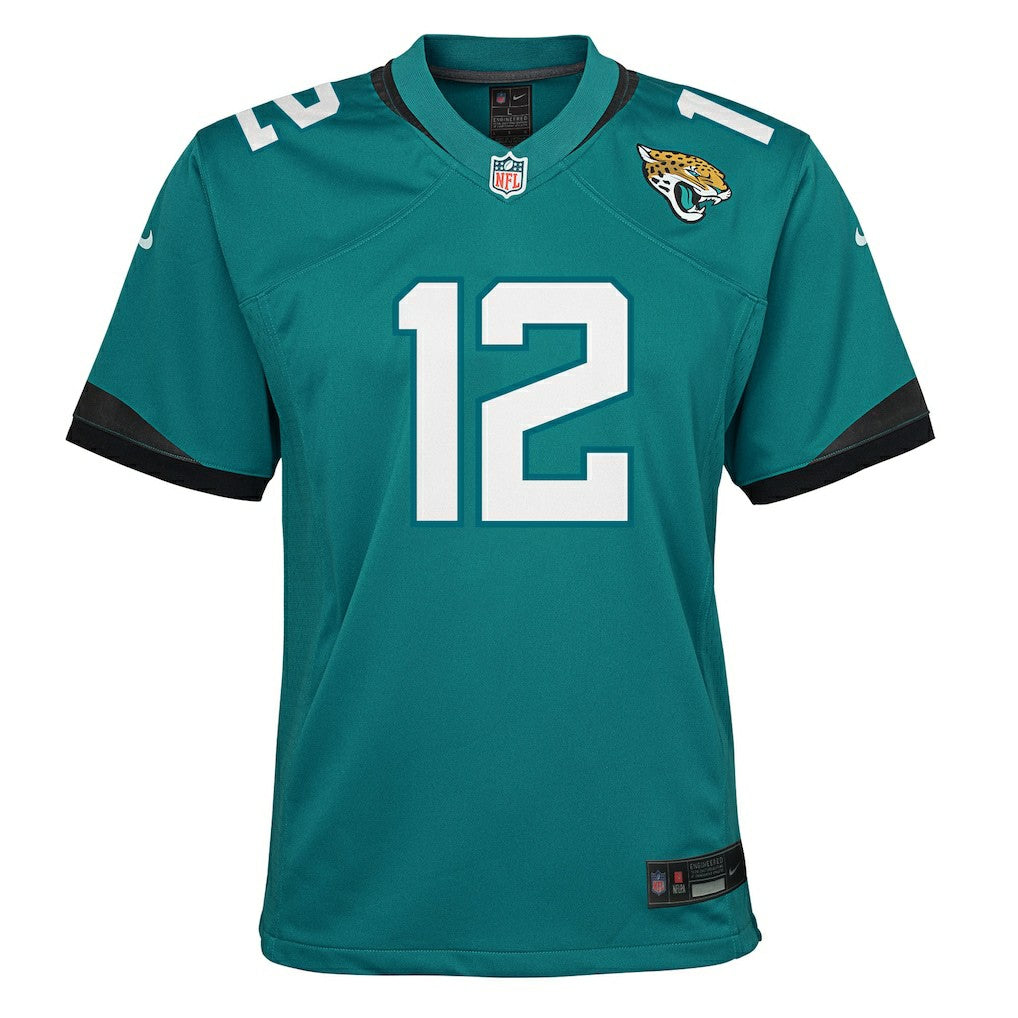 Travis Hunter Jacksonville Jaguars Youth Team Game Jersey Teal