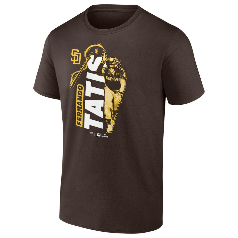 Fernando Tatis Jr. San Diego Padres Electric Moments T-Shirt - Brown T-shirts