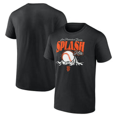 San Francisco Giants Splash Hits T-Shirt - Black T-shirts