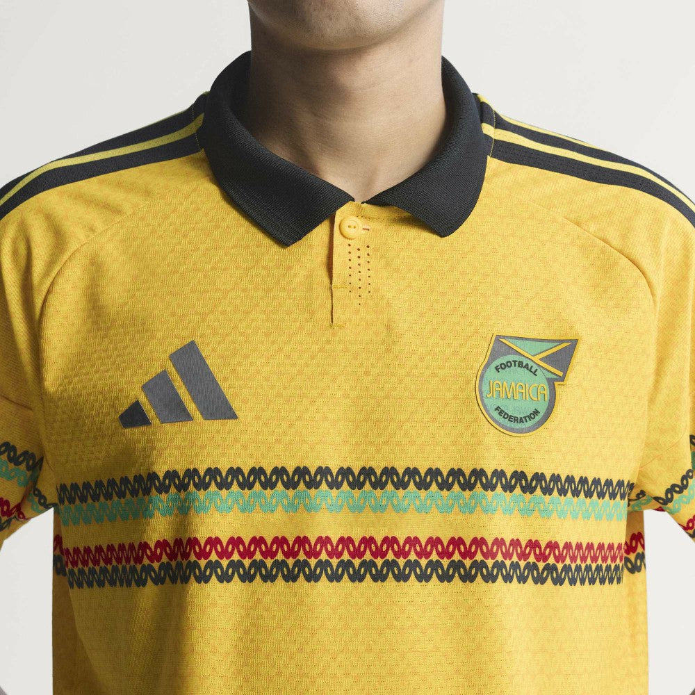 Jamaica National Team 2026 Home On-Field Jersey Yellow