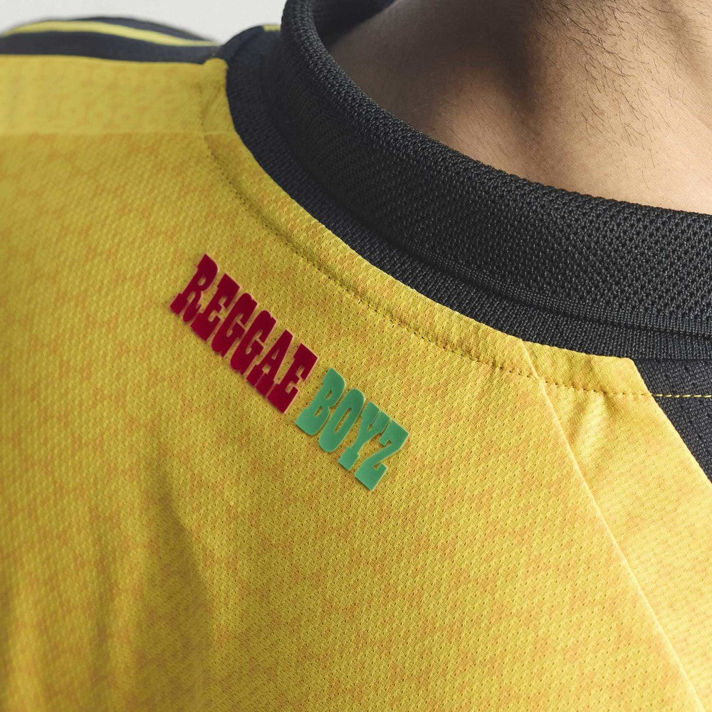 Jamaica National Team 2026 Home On-Field Jersey Yellow